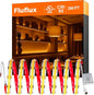 Candlelight COB LED Strip Lights 2400K, 3W/FT, 32.8FT 24V LED Tape Light with 3M VHB Backing, CRI 95, UL Listed, Cuttable, Dimmable, Bendable for Bars, Restaurants, Relaxing (NO Power Supply)
