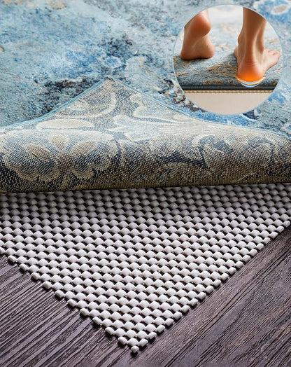 Veken 11x15 Ft Rug Pad Gripper for Hardwood Floors, Non Slip Rug Pads for Area Rugs, Thick Rug Grippers for Tile Floors, Under Carpet Anti Skid Mat, Keep Your Rugs Safe and in Place