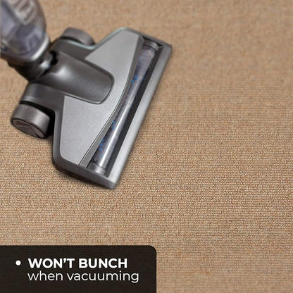 House, Home and More Skid-Resistant Carpet Indoor Area Rug Floor Mat - Pebble Beige - 3 Ft X 3 Ft - Non Slip Rubber Backing, Stain Resistant, Dog Friendly, Living Room Bedroom Kitchen Entryway