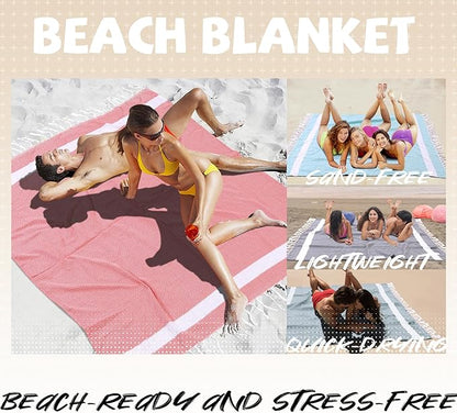 Breathable Bedspread Woven Blanket Cooling Queen Full Size Quilt Thin Comforter Boho Bed Bedroom Thing Girl Aesthetic Preppy Stuff Cute Accessories Girly Room Aesthetic College Student Dorm Decor Pink