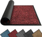 Mibao Front Door Mat, Dirt Trapper Welcome Mat for Outdoor Indoor, Non-Slip Waterproof Doormat, Durable Machine Washable Low Profile Entry Rug for Back Door Outside Patio Porch, 72" x 48", Red