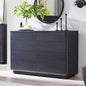 ACCOHOHO 8 Drawer Dresser for Bedroom, 52 Inch Wide Modern Chest of Drawers, Push-to-Open Wood Storgae Organizer with Large Drawers for Bedroom, Living Room, Hallway, Black
