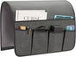 Sofa Armrest Organizer, Remote Control Holder for Recliner Couch, Arm Chair Caddy with 6 Pockets for Magazine, Tablet, Phone, iPad