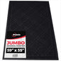 SlipToGrip Door Mat - Durable Door Outdoor Mats for High Traffic - Large 59x35 Inch Black Mat with Water-Resistant Surface - No-Slip and Easy-to-Clean for Indoor and Outdoor Entryways