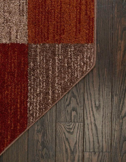 Unique Loom Autumn Collection Area Rug - Providence (7' 10" Octagon, Multi/ Beige)