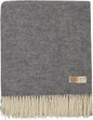 New Zealand Virgin Wool Throw Blanket, Indoor & Outdoor, Soft Blanket with Fringes, 55 x 79 in (140 x 200 cm)