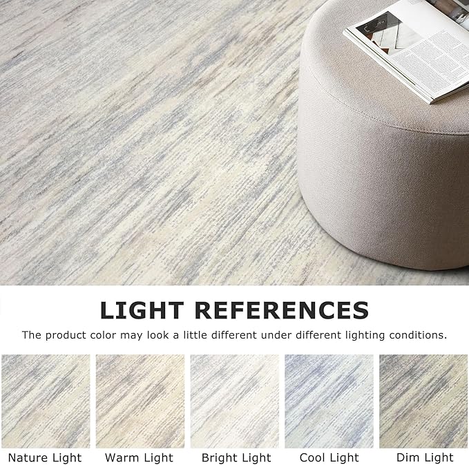 2x6 Modern Abstract Runner Rug for Hallways, Gray Beige Neutral Multi Super Soft Hallway Decor Kitchen Rugs with Non-Slip, Non-Shedding Washable Runners for Entryway Laundry Indoor