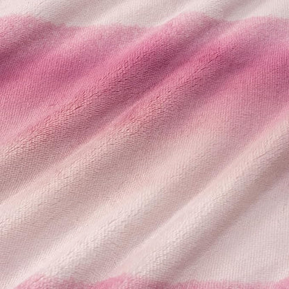 Berkshire Blanket-Classic Heavyweight Soft Printed VelvetLoft® Plush Throw Blanket, Cozy and Fuzzy, Purple Pitch, 50in x 70in