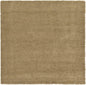 Unique Loom Solid Shag Collection Area Rug (7' 10" Square, Sandy Brown)