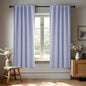 Deconovo Blackout Curtains, Thermal Insulated, W42 x L63 2 Panels, Back Tab, Machine Washable, Room-Darkening Drapes for Bedroom/Living Room Light Purple
