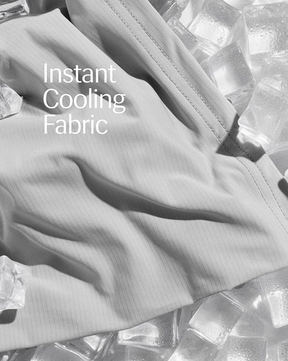 REST® Evercool®+ Top Sheet, Full/Queen Size, Light Gray, 93"X108" (1 Flat Sheet only)