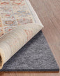 Veken Non Slip Cushioned Rug Pad Gripper 3 x 5 Ft, Felt and Silicone Backing, 1/8 inch Thick Carpet Liner for Hardwood Floors and Finishes, Under Area Rugs Anti Skid Mat, Keep Rugs Safe and in Place