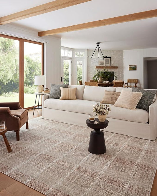 Loloi Angela Rose Ember Collection EMB-02 Clay/Sand 7'-10" x 10' Area Rug