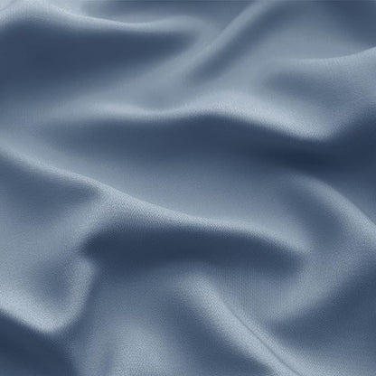 Bedsure Cooling Sheets Twin, Rayon Derived from Bamboo, Breathable & Soft Twin Sheets Set, Deep Pocket Up to 16 Inches, Hotel Luxury Silky Bedding for Hot Sleepers, Dusty Blue