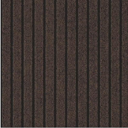 Ottomanson 2'7" x 21' Hallway Runner with Scraper Pile - Extra Durable Non-Slip Rug Mat for Indoor & Outdoor Use - Ideal for Kitchen, Entryway & Garage - High-Traffic Carpet, Brown