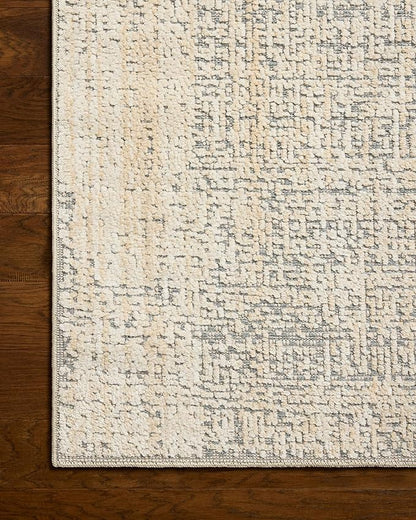 Loloi Amber Lewis Bexley Collection BEX-03 Natural/Slate 2'-7" x 10'-0" Runner Rug Neutral, Textured, Living, Bedroom, Dining, Carpet