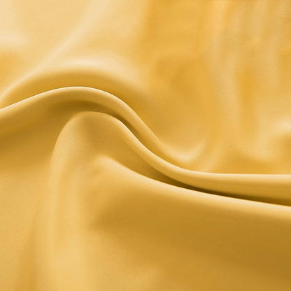 DONREN Mustard Yellow Curtains for Bedroom - Blackout Thermal Insulated Curtain Panels with Rod Pocket (52 by 63 Inch,2 Panels)