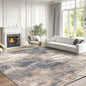 AMADA HOMEFURNISHING 8x10 Area Rugs for Living Room, Modern Abstract Rug with Non-Slip Backing & Low Pile, Large Washable Rug with Abstract Pattern for Bedroom, Dinning Room, Home Office,Brown
