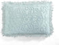 Beatrice Home Fashions Medallion Chenille Bedspread, King Sham, Blue