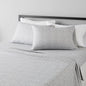 Amazon Basics Lightweight Super Soft Easy Care Microfiber 4 Piece Bed Sheet Set With 14-inch Deep Pockets - Full, Gray Cheetah,Printed