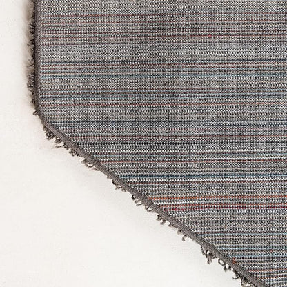 Unique Loom Solid Shag Collection Area Rug (8' Octagon, Graphite Gray)