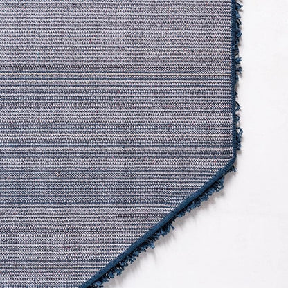 Unique Loom Solid Shag Collection Area Rug (6' 1" Octagon, Sapphire Blue/ Navy Blue)