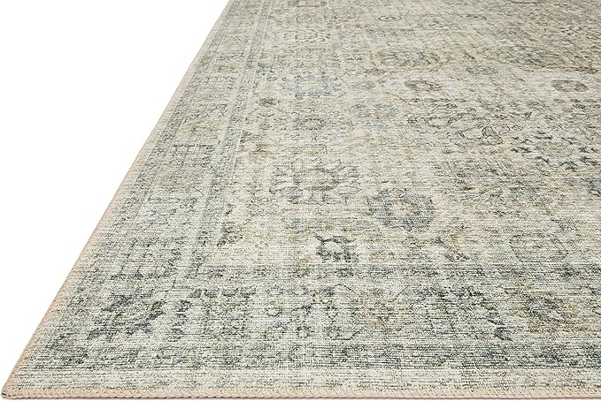 Loloi Skye Collection SKY-14 Natural/Sage 2'-6" x 12'-0" Runner Rug