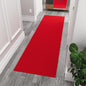Ottomanson 3'11" x 7' Mud Mat Area Rug Scraper Carpet - Non-Slip, Dirt Trapping for Indoor & Outdoor Use - Ideal for Entryway, Garage, Kitchen, Patio & High-Traffic Areas, Red