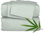 King Sheets by Pure Bamboo, Genuine 100% Organic Viscose Derived from Bamboo Bed Sheet Set, Luxuriously Soft & Cooling, Double Stitching, 2 Year Quality Promise (King, Sea Glass)