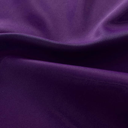 DONREN Royal Purple Blackout Curtains for Bedroom - Thermal Insulated Rod Pocket Curtains for Living Room (52 x 90 Inch Length,1 Pair)