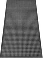 Kuyal Front Door Mat, 3'*6' Door Mat for Inside Outside Entrance,Waterproof Welcome Mats with Non-Slip Backing, Indoor Outdoor Entryway, Commercial Floor Mats, Durable & Easy to Clean, Dark Gray