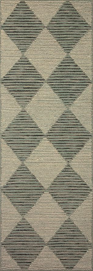 Loloi Chris Loves Julia Francis Collection FRA-01 Spa/Granite 3'-6" x 5'-6" Accent Rug