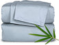 Pure Bamboo California King Sheets, Genuine 100% Organic Viscose Derived from Bamboo Bed Sheet Set, Soft & Cooling, Double Stitching, 2 Year Quality Promise (California King, Sterling Blue)