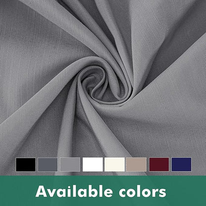 Biscaynebay Wrap Around Bed Skirts with Split Corners for Full Beds 12" Drop, Silver Grey Adjustable Elastic Dust Ruffles Easy Fit Wrinkle & Fade Resistant Silky Luxurious Fabric Machine Washable