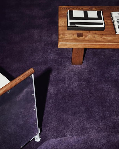 Hand-Tufted Wool Rectangle Area Rug – Soft Premium Wool Carpet for Living Room, Bedroom & Home Décor – 12X18 ft| Lilac – Durable, Non-Slip Backing, Handcrafted Rug