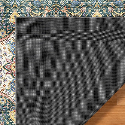 Gertmenian Indoor Bohemian Area Rug - 6x9 Medium, Non-Shedding, Ideal for High Traffic in Living Room, Bedroom, Entryway - Moroccan, Dk. Green, 26840