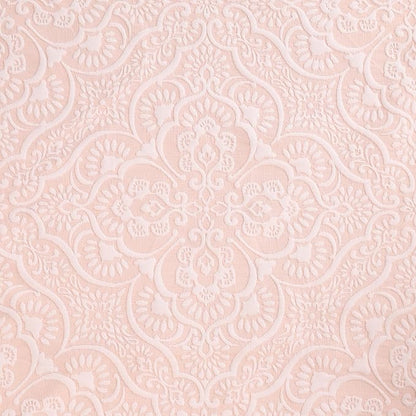 Superior 3 Piece Bedspread Set, Home Bed Decor, Decorative Bed Spread, 2 Pillow Shams, Medium Weight Blanket, Floral Matelasse Coverlet, Bedding Essentials, Enzy Collection, King, Peach