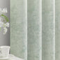 Beauoop Green Floral Jacquard Blackout Curtains 72 Inches Long 2 Panels for Bedroom Living Room Sage Flower Chenille Room Darkening Thermal Insulated Soundproof Grommet Window Treatments Drapes, 52x72