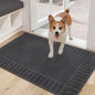 BEQHAUSE Door-Mat-Non-Slip Dirt Trapper Door Mats Low-Profile Front Door Mat Absorbent Floor Mats for Entryway Washable Mud Resistant Home Entrance Doormat,Dark Grey,24"x36"