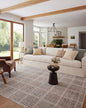 Loloi Angela Rose Ember Collection EMB-10 Fog/Dove 2'-7" x 10'-0" Runner Rug