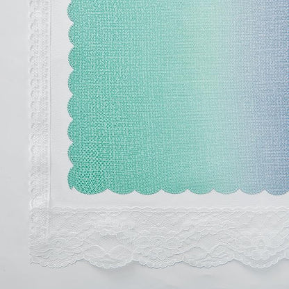 XiDi Curtains for Bedroom Decor, Rainbow Purplgreen grey34/90