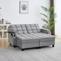 70.9" Chaise Lounge Chair Indoor, Oversized Boucle Upholstered Sofa Bed, Adjustable Backrest Deep Seat Reading Chair, Sofas Couches for Living Room with Storage, Cup Holders & 360° Swivel Side Table