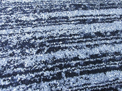 Unique Loom Del Mar Collection Area Rug - Jennifer (6' 1" Round, Blue/ Navy Blue)