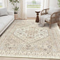 zesthome 6x9 Area Rug, Super Soft Washable Rugs for Living Room, Non-Slip Stain Resistant Vintage Rugs, Ultra-Thin Large Area Rugs