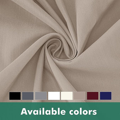 Biscaynebay Wrap Around Bed Skirts with Split Corners for Queen Beds 18" Drop, Light Camel Adjustable Elastic Dust Ruffles Easy Fit Wrinkle Resistant Silky Luxurious Fabric Machine Washable