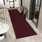 Ottomanson 2'7" x 14' Hallway Runner with Scraper Pile Extra Durable Non-Slip Rug Mat for Indoor & Outdoor Use - Ideal for Kitchen, Entryway, Patio & Garage - High-Traffic Carpet, Red