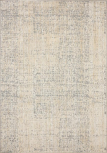 Loloi Amber Lewis Bexley Collection BEX-03 Natural/Slate 2'-7" x 10'-0" Runner Rug Neutral, Textured, Living, Bedroom, Dining, Carpet