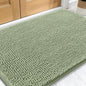 OLANLY Dog Door Mat for Muddy Paws 34x21, Absorbs Moisture and Dirt, Absorbent Non-Slip Washable Doormat, Quick Dry Chenille Mud Mat for Dogs, Entry Indoor Entryway Carpet for Inside Floor, Sage Green
