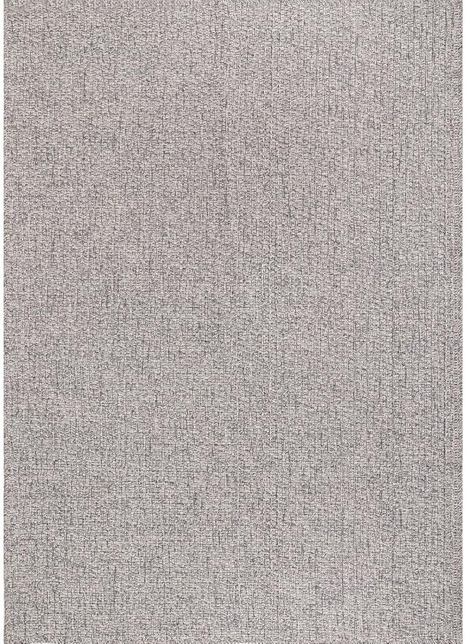 Easy Jute Rug 5x7 Indoor Outdoor Natural Rugs Solid Fiber Rug Woven Area Rug Boho Easy Clean Inside Carpet for Living Room Bedroom Dining Room Hallway or Outdoor Patio Porch (5 X 7 Silver)