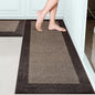 Machine Washable (24" x 36"+ 24" x 60"') Kitchen Rugs Set of 2, Non Slip Kitchen Mats for Floor, Absorbent Entrance Runner Rugs for Bedroom, Hallway, Bathroom, Door (Roll Packing)